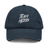 Team Herro Distressed Dad Hat
