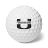 Fundamental U Golf Balls, 6pcs