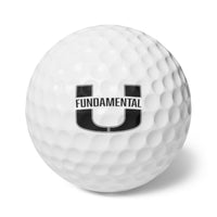 Fundamental U Golf Balls, 6pcs